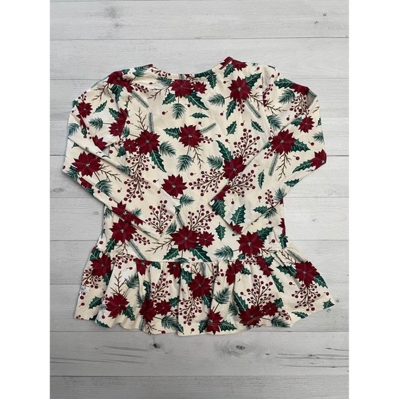 girls ruffle butts peplum holiday tops size 7 NEW - Picture 7 of 7